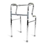 AGEasy (Max Group) Step Walker | Rising Aid, Dual Reciprocal Mode, Light Weight, Height Adjustable, Stand Assist | Sturdy Aluminium Frame Supports upto 100kg Weight | 1 Button Foldable Walker