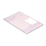 Purpulp Cute A5 Daily Planner : *90GSM paper, 50 sheets, A5 Size, Natural Shade Paper. (Flowy Productivity)