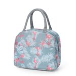NISHAJ Insulated Travel Lunch/Tiffin/Storage Bag for Office, College & School Polyester, Regular Size (Sky Blue)