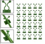 Thamada Mart® 30pcs Plant Climbing Wall Clips Self-Adhesive Money, Vine Plant Climbing Fixing Clip Hook Invisible Plant Clips for Climbers Plant Wall Clips Plant Support Binding Clip