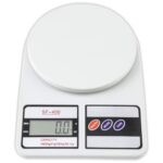 Btag Digital Kitchen Food Weighing Scale For Healthy Living, Home Baking, Cooking, Fitness & Balanced Diet. | Weighing Scale With Digital Display SF 400 10Kg x 1gms with 2 Batteries Included