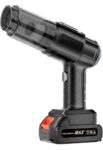 D & J SHOP Portable Car Vacuum Cleaner with Blower | USB Rechargeable Wireless Handheld Car Vacuum Cleaner Traveling,