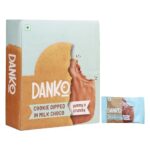 Danko Chocolate Coated Cookies – 50 pcs Choco coated Gourmet Biscuits | morning/evening snack | Gift for Birthday, Diwali, Christmas, Rakhi, Return Hamper