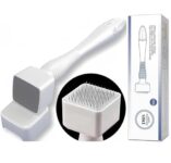 DAVIES 140 Titanium Adjustable Micro Needles Facial Derma Roller Kit for Skin Repair, Face, Hair & Beard Growth