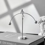 vaisag house Balancing Pendulum Durable Metal Innovative Stress Relief Toy for Home Office Desktop Gift Decoration