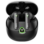 truke New Launch BTG Flex True Wireless in Ear Earbuds, Dual Pairing Ear Buds, 40ms Low Latency Gaming Mode, 60H Playtime Fast Charging, HiFi DSP Sound, Quad-Mic ENC, 13mm Driver,Bluetooth 5.4(Black)