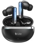 truke [Just Launched Buds Q1 Lite True Wireless Earbuds with 48H Playtime, Crystal-Clear Calls, Fast Charging, Elegant Royal Design, Bluetooth 5.4, Noise Cancellation, Gaming Mode, Brand Warranty
