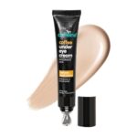 mCaffeine Coffee Under Eye Cream Gel for Dark Circles, Puffiness & Fine Lines | 94% Users Saw Reduced Dark Circles | With Built-in Cooling Massage Applicator | Vitamin E for Puffiness | Dark Circle Removal For Women and Men – 15 gm