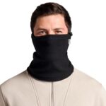 Boldfit Bandana For Men Bike Winter Neck Warmer For Men Thermal Fleece Neck Cover For Women Soft Bandana Mens Winter Accessories Warmer For Men Winter Wear Face Gaiter, Scarf For Neck -free Size Black