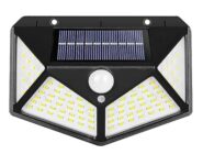 Btag LED Bright Outdoor Solar Lights with Motion Sensor Solar Powered Wireless Waterproof Night Spotlight for Outdoor/Garden Wall, Solar Lights for Home (LED 100_PO1)