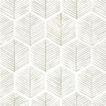 TEKCOOL Modern Peel and Stick Wallpaper Boho Contact Paper for Cabinets and Drawers Self Adhesive Wallpaper Removable Wallpaper for Bedroom Geometric Wallpaper for Bathroom Beige/White 45 * 300