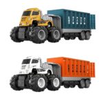 MOKRUSH 1:43 Metal Toys Alloy Diecast Truck Set Toy, Diecast Miniature Car Model (Pack of 1) (Logistic Truck),Assorted
