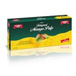 Nature’s First Totapuri Mango Pulp 100 Grams (Pack of 6), Festival Gift Box, with Pure Mango Goodness, Natural Sweet Flavor for Dessert, Shakes, Lassi, Smoothies, Fruit Juice