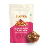 Loyka Trail Mix Superfood 200gm Pouch, Premium Dry Fruits Mix with Seeds Combo Pack, Nutritious Blend of Assorted Dry Fruits & Seeds for Snacking |Almond, Cashew, Sunflower, Pumpkin & Crenberry Seeds