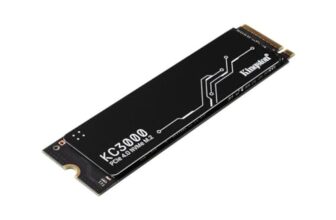Kingston Kc3000 Pcie 4.0 Nvme M.2 Ssd – High-Performance Storage For Desktop And Laptop Pcs -Skc3000D/4096G, 7,000Mb/S Read, 7,000Mb/S Write, Black