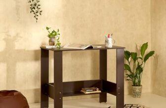 Green Soul Indus Study Table| 𝖨𝖲-𝟥𝟢𝟪𝟩 Complaint Engineered Wood| Compact Design|Hidden Book Shelf|Computer Table For Home Pc|Writing Desk For Adults & Students | 90Cm Wide|1 Yr Warranty – Wenge