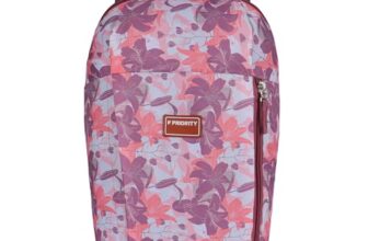 Priority 10 Ltr Trendy Small Casual Day Backpack/Office | Travel Bag | School Bag | College Bag | Versatile Bag For Men & Women |For Girl & Boy (Plum)