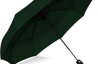 Perpetual Auto Open Close Umbrella For Rain, Windproof Uv Protected Umbrella Multicolor