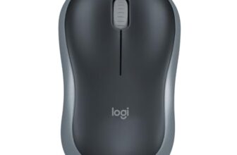 Logitech M186 Wireless Mouse, 2.4Ghz With Usb Mini Receiver, 12-Month Battery Life, 1000 Dpi Optical Tracking, Ambidextrous, Compatible With Pc, Mac, Laptop