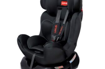 Luvlap Royal High Chair For Baby, En 71 Certified, 3 Position Recline, Baby Feeding Chair With 7 Level Height Adjustment, Adjustable Footrest, 6 Months+ (Light Green)