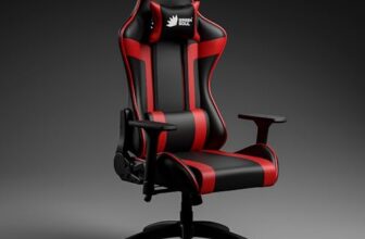 Green Soul Raptor 2.0 Racing Edition Ergonomic Gaming Chair With Premium Pu Leather, Adjustable Neck & Lumbar Pillow, 3D Adjustable Armrests & Heavy Duty Nylon Base (Black & Red) Installation Provided