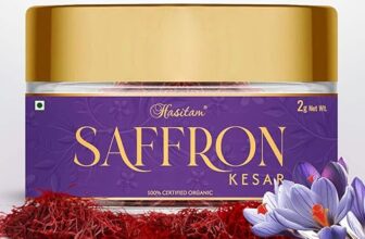 Hasitam (2Gm) Pure Original Kashmiri Saffron/Kesar/Kumkuma Puvvu | Certified Highest Grade A | Saffron For Pregnant Women, Pooja Rituals & Food Aroma
