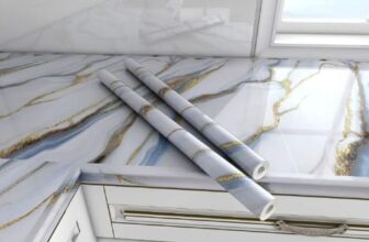 Lume & Living Decorative Pvc Wall Sticker Roll – 200 X 60 Cm Self Adhesive Furniture Wallpaper For Cabinet, Table, Almirah & Interior Surface Renovation (1, 61)