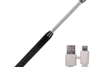 Hylol Usb Plasma Rechargeable Electric Gas Lighter For Kitchen, Pooja Room, Candles, Bbq, Multi Purpose – 360 Degree Flexible Electric Lighter For Candles Windproof