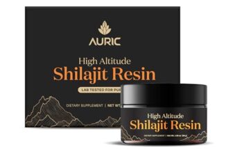 Auric Lab Certified Shilajit/Shilajeet Resin 30G |For Energy & Endurance | Real Brass Spoon And Shilajit Rock With Every Order