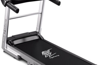 Lifelong Fit Pro 4 Hp With Heart Rate Sensor Motorized Treadmill (Max Weight:100 Kg)