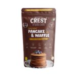 Seven’S Crest Multi Millet Pancake & Waffle Mix – Chocolate, 200G (Pack Of 1) | Jowar & Foxtail Millet | Jaggery-Sweetened | Protein-Rich | Rich In Calcium | No Transfat | No Preservatives | Gluten-Free Ingredients