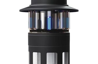 Classic Mosquito Trap|Mosquito Killer Lamp For Home|1800 Rpm Powerful Fan|Purple Uv Light|540 Sq. Ft. Coverage|40 Db Noise-Free Operation|Insect Killer Machine For Home,Outdoor And Office – Black