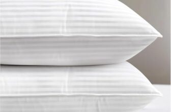 Blairmore Hotel Collection Bed Pillows Standard/King Size – Original Down Alternative Pillow For Sleeping – Bedding For Back, Stomach Or Side Sleepers- Machine Washable (Light White)