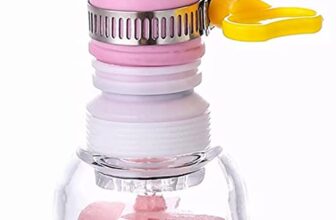 Misamo Enterprise Kitchen Sink Tap Extender, Flexible Faucet Extension (Plastic)