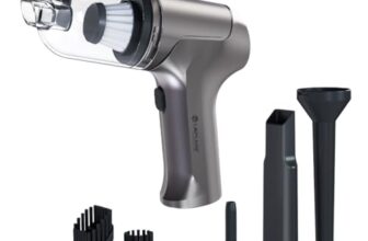 Lapcare 2-In-1 Wireless Vacuum Cleaner & Air Blower | 10Kpa Suction, 4500Pa Blowing Force, 60W Power | 4000 Mah Battery, Hepa Filter, For Car, Home & Pet Hair