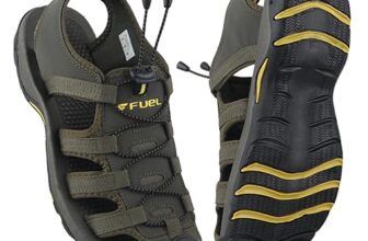 Fuel Soldier-06 Flexible Fisherman Comfortable & Breathable Sporty Look Outdoor Sandals For Men In Protective Bump Toe With Anti-Skid & Trendy Footwear (Olive,6Uk)