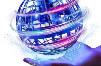 Hand Operated Drones Mini Drone Flying Ball Toys, Helicopter Toy With 360° Rotating And Luminous Led Lights For Children Adults Outdoor Fun