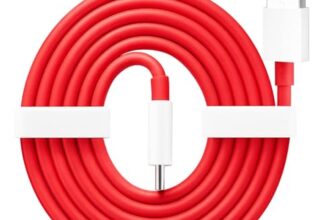 Sounce 80W Charging Cable Usb To Type C Warp Charger Supervooc/Dash Fast Charge Cable For Oneplus 11,11R,10 Pro,10R,10T,9Rt,9R,8R,8T Charge Cable For 6/6T/7/7T,Nord,Ce2 Lite 5G,Ce 3 5G,Ce3 Lite, Red