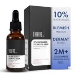 Thriveco Niacinamide Serum With Zinc Pca | Reduces Acne Marks & Blemishes | Minimizes Pores | Oil Control Face Serum For Oily Skin | For Men & Women | 30Ml
