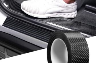 Xabrco Anti Scratch Black Paint Protection Film Tape, Waterproof Strip Door Edge Guard Tape For Protection And Decoration, Entry Guard Protector Strip Car Tape (Black, (2 Inches X 5 Meters))