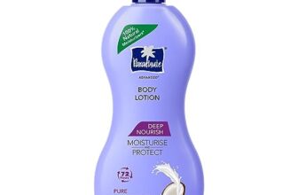 Parachute Advansed Deep Nourish Body Lotion For Women & Men, Dry Skin, 600Ml | Pure Coconut Milk, 100% Natural, 72H Moisturisation