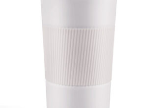 Sanjeev Kapoor By Classic Essentials With Rubber Grip & Flap Lid Stainless Steel Coffee Mug(300 Ml)