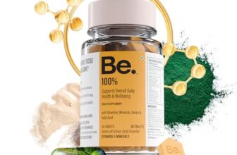 Be. 100% Daily Multivitamin Tablet For Men & Women | With Magnesium, Zinc, Biotin & Vitamin E | Everyday Multivitamin Tablets For Women & Men | Supports Energy, Immunity, Hair & Skin Care 30 Tablets