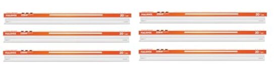 Halonix 20W 4Ft Streak Square Cool White Pack Of 6, Cool Day Light