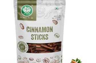 Go Vegan Cinnamon Sticks Original 100Gm | Srilankan Dalchini Cinnamon Stick | World’S Finest Ceylon Cinnamon Quills | Genuine Source Certified