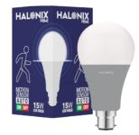 Halonix 15W Motion Sensor Led Bulb | Color-6500K White | Auto On- Auto Off Light | Motion Sensor Light | Pack Of 1 | Base-B22
