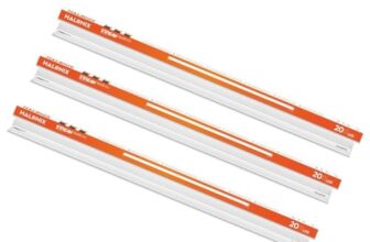 Halonix 20W Led Tubelight| 4 Feet Slim Led Batten For Living Room & Bedroom | Energy Efficient Tubelight For Home | Bis Approved | Cool Day Light (6500K) (Pack Of 3)