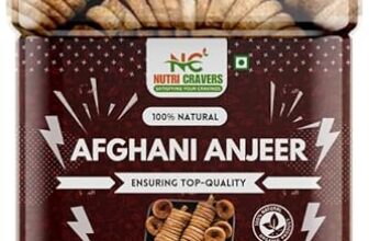 Nutri Cravers Premium Anjeer 500Gm Pack | Soft, Juicy And Naturally Dried Figs Dry Fruit | No Added Sugar | Rich Source Of Fiber | Low In Fat | Healthy Snack
