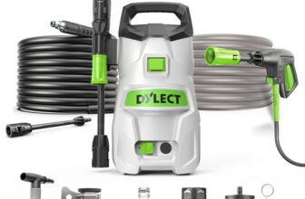Dylect Ultra Flow Star, 1800W, 120 Bars, 6.5L/Min, 5M Outlet Hose Pressure Washer