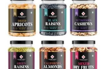 Nature Purify Dried Fruits Combo 1.5 Kg (Almond, Cashew, Apricot, Raisins, Black Raisins & Mixed Nuts)